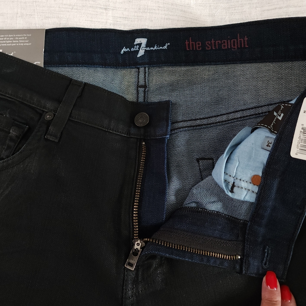 7 For All Mankind The Straight Modern Straight Jeans - Picture 4 of 10
